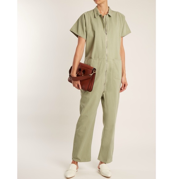 Rachel Comey Pants - Rachel Comey Barrie Chino Zip Up Denim Jumpsuit